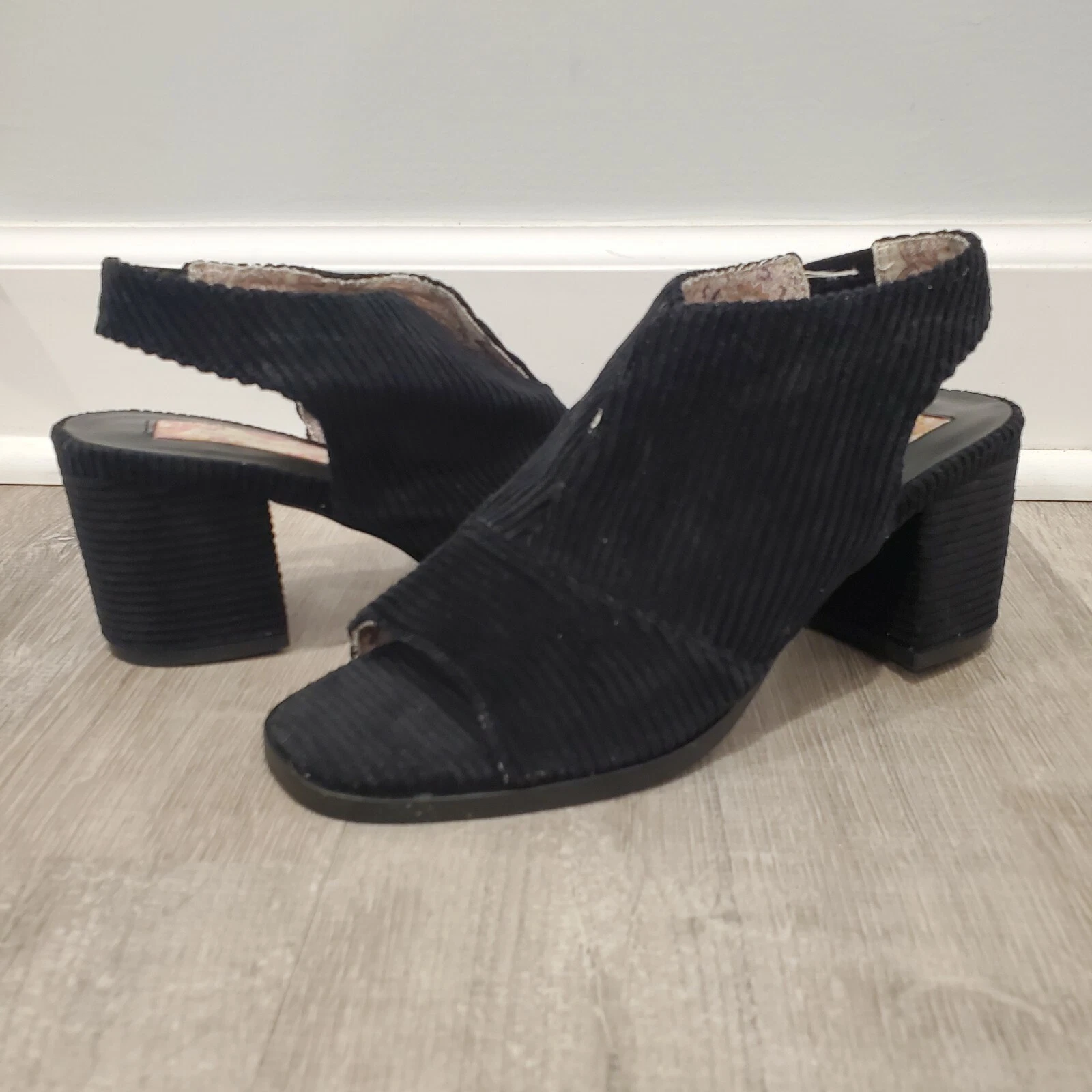 Sandalo Band of Gypsies Jordan nero velluto taglia 6 5