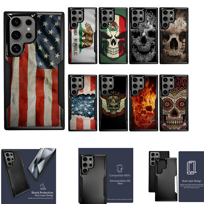 For [Samsung Galaxy A15 5G][HYBRID ARMOR][Dual Two Piece Case]Shock Cover