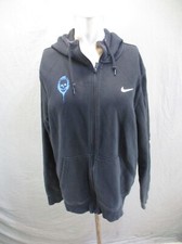 NIKE DRI-FIT Size L Mens Cotton Blend Full Zip Drawstring Athletic Jacket 814