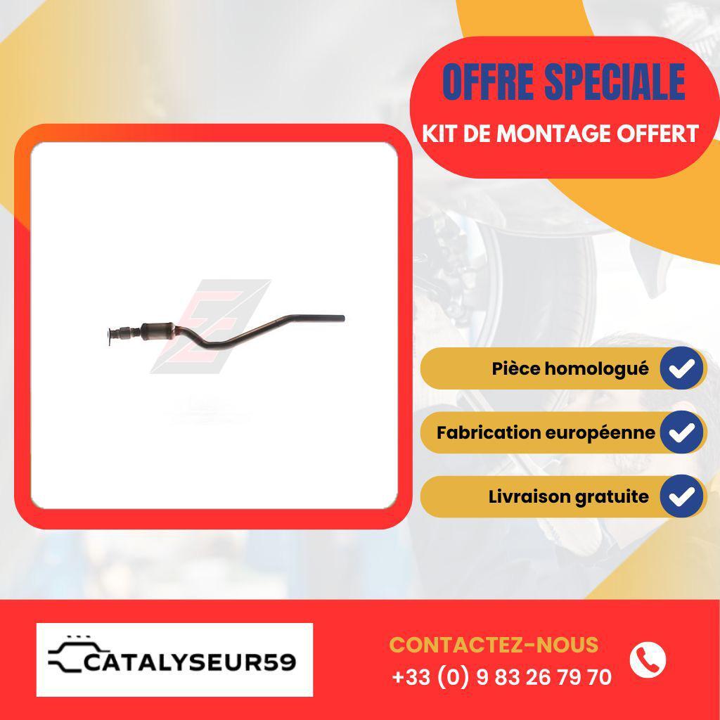 Catalyseur Skoda Superb 1.9 TDi 130 cv pot d'échappement pour moteur AWX 2001-2008