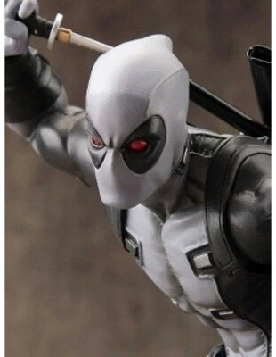 ARTFX KOTOBUKIYA X MEN MARVEL NOW DEADPOOL X FORCE GREY PVC STATUE NEW!! - Imagen 1 de 4