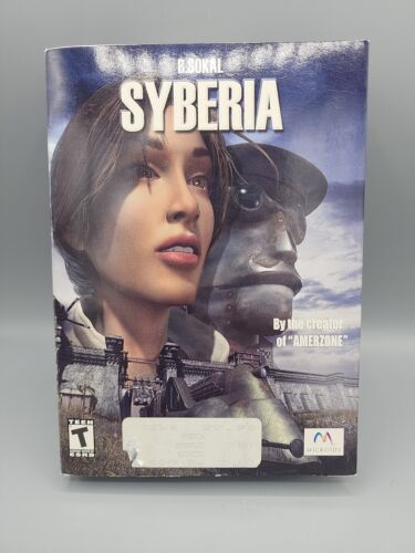 SYBERIA B. Sokal Windows PC Medium Box Game and Box RARE