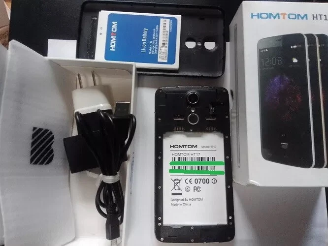 Homtom HT17 - 5,5 polegadas Android 6.0 4G Phablet MTK6737 Quad Core tela HD 8GB - Imagem 4 de 4