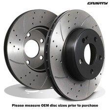DISCHI FRENO ANTERIORI FORATI VENTILATI 295MM PER MERCEDES BENZ CLASSE C S205 W205 13-19