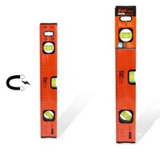 Livella metrica a tre bolle magnetica in alluminio calamitata metro 30/40/50 cm