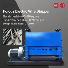 220V Automatic Electric Peeling Machine 2-32mm Wire Cable Stripping Recycle Tool