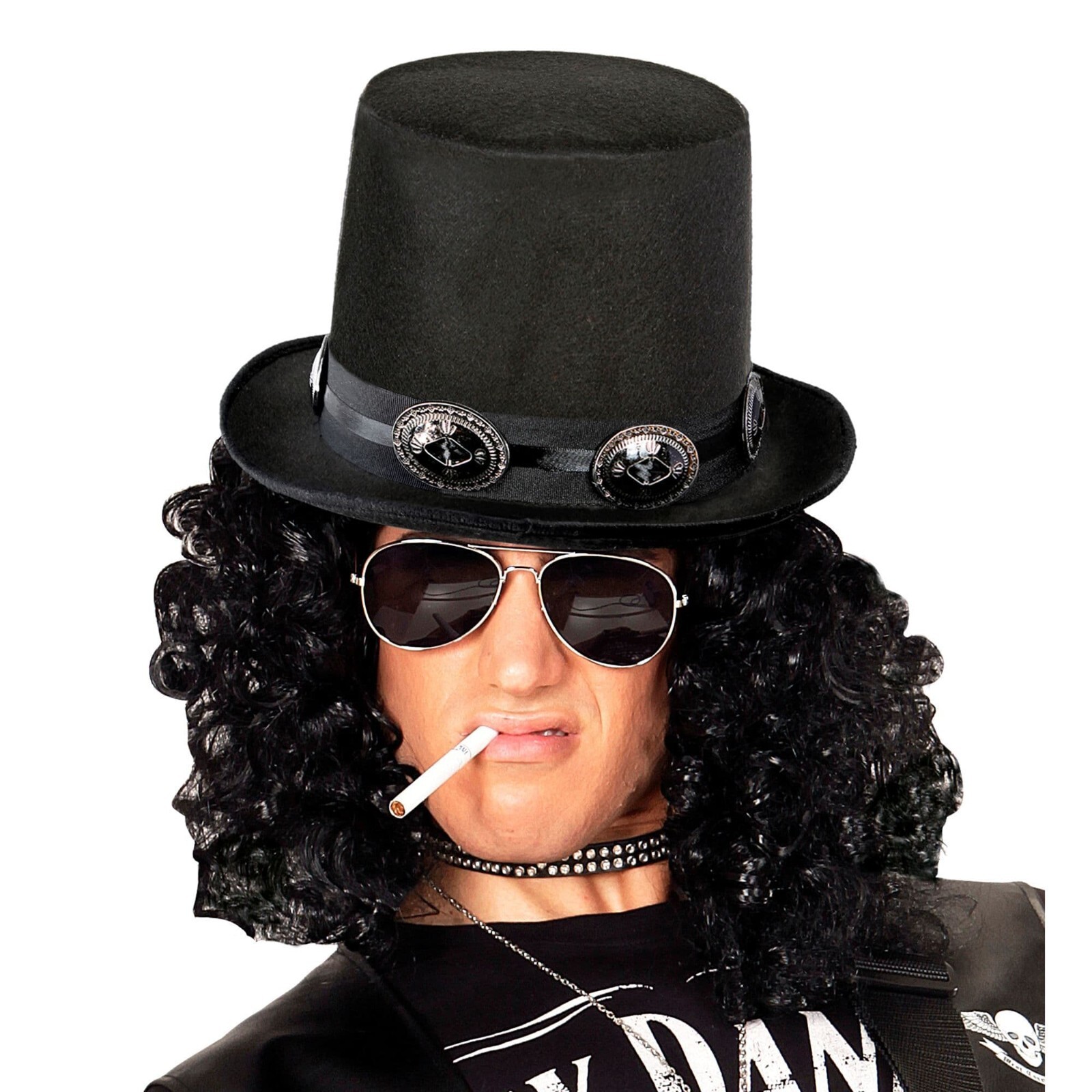 Adult 1980s Rock Star Top Hat