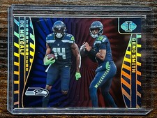 2024 Panini Illusions - DK Metcalf/Geno Smith Trophy Hunters 2/3 Seattle SSP