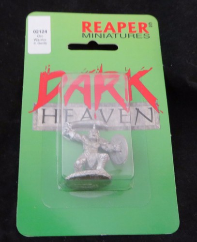Reaper Dark Heavens Orc Warrior 02124 nib blister - 第 1/1 張圖片