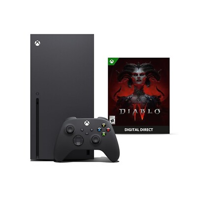 Xbox Series X Diablo 4 IV Console Bundle 1TB HD Include Xbox Xbox Series X Diablo 4 IV Console Bundle 1TB HD Include Xbox