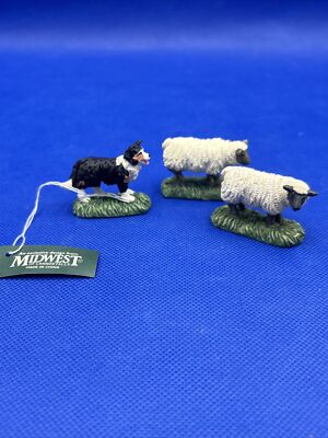 Midwest Cannon Valley Sheepdog With Two Sheep