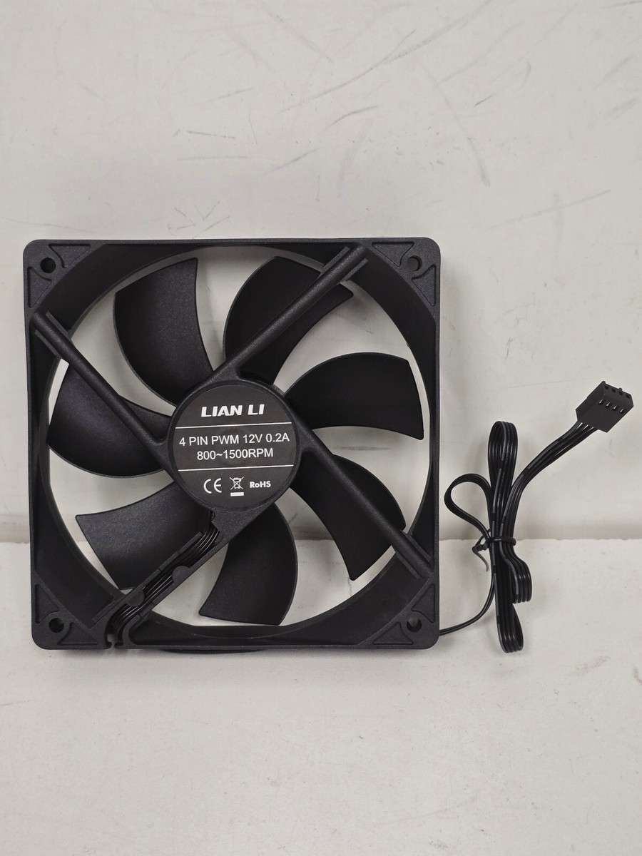 lian li Pc fan 4 pin pwm 12 volt 0.2 A 800-1500 RPM | eBay