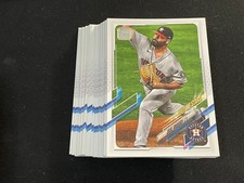 Lot of 200 Jose Urquidy 2021 Topps Series 1 Base Card Number 240