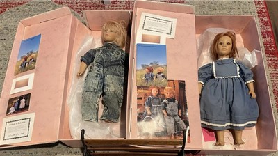 American Heartland Toni & Timi 1987 Annette Himstedt Mattel Vinyl Dolls