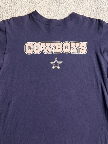 Cowboys Team Apparel Long Sleeve Shirt Blue And Gray Little Boys Size Large - Picture 4 of 11