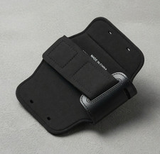 Universal Black Cell Phone Armband Holder, Adjustable Hook Loop Fastener