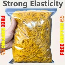 100pcs Rubber Strong Elastic 38mm Diameter Multi-Purpose Natural Rubber Bands