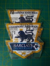 Lextra 2005/06 Premier League Champions Patches - Chelsea