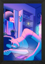 Poster arte da parete con cornice After Hours quadro stampa su tela