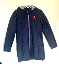 Cutter & Buck NWOT Women's Red Sox quilted puffer jacket, mid length Opening Day
