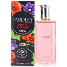 POPPY & VIOLET by Yardley London Perfume for Women EDT 4.2 oz New In Box