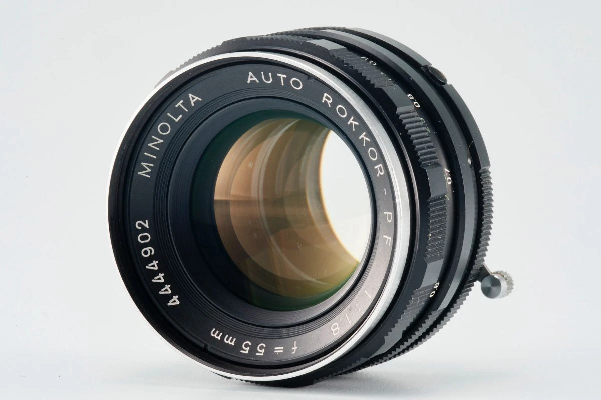 Minolta Rokkor PF 55mm Focal f/1.8 Camera Lenses for sale | eBay