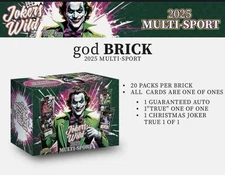2025 Wild Card Jokers Wild GOD Brick Multi-Sport Sealed Box