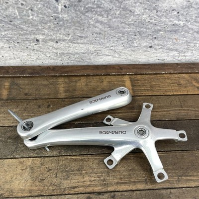 Vintage Shimano Dura-Ace FC-7701 Crankset 172.5mm 130 BCD Arms