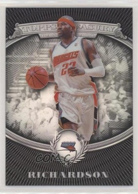 2008-09 Topps Treasury Silver Refractor 173/199 Jason Richardson #23 04up