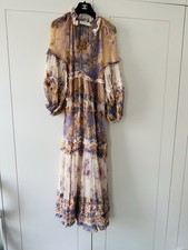 Zimmerman  Tosa Frill Silk Dress Size 3