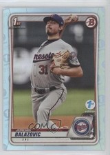 2020 Bowman 1st Edition Sky Blue Foil Jordan Balazovic #BFE-123 pk3