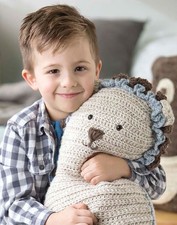 Leisure Arts Fun Animal Pillows Crochet Book