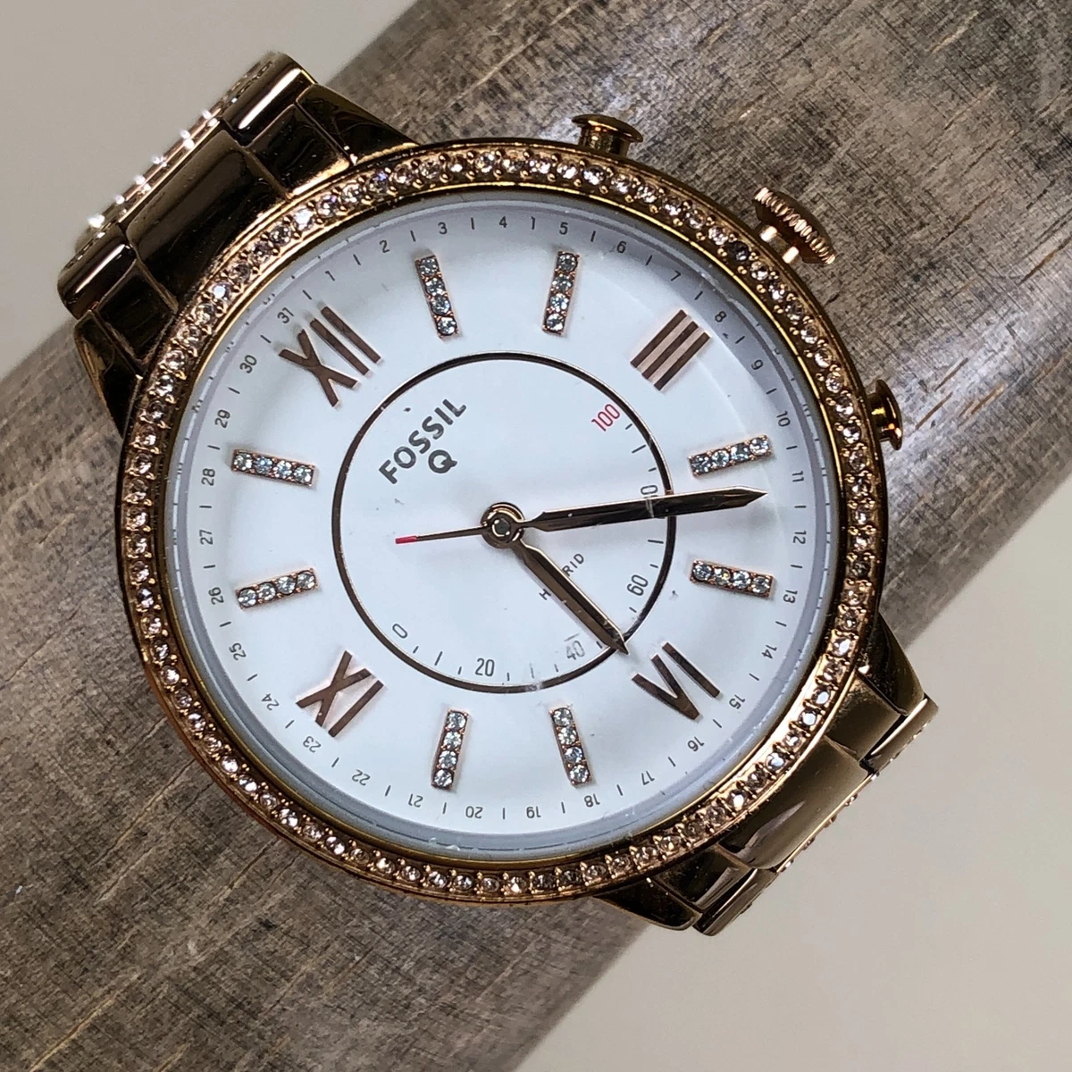 Fossil White Leather Wristwatches for sale | eBay