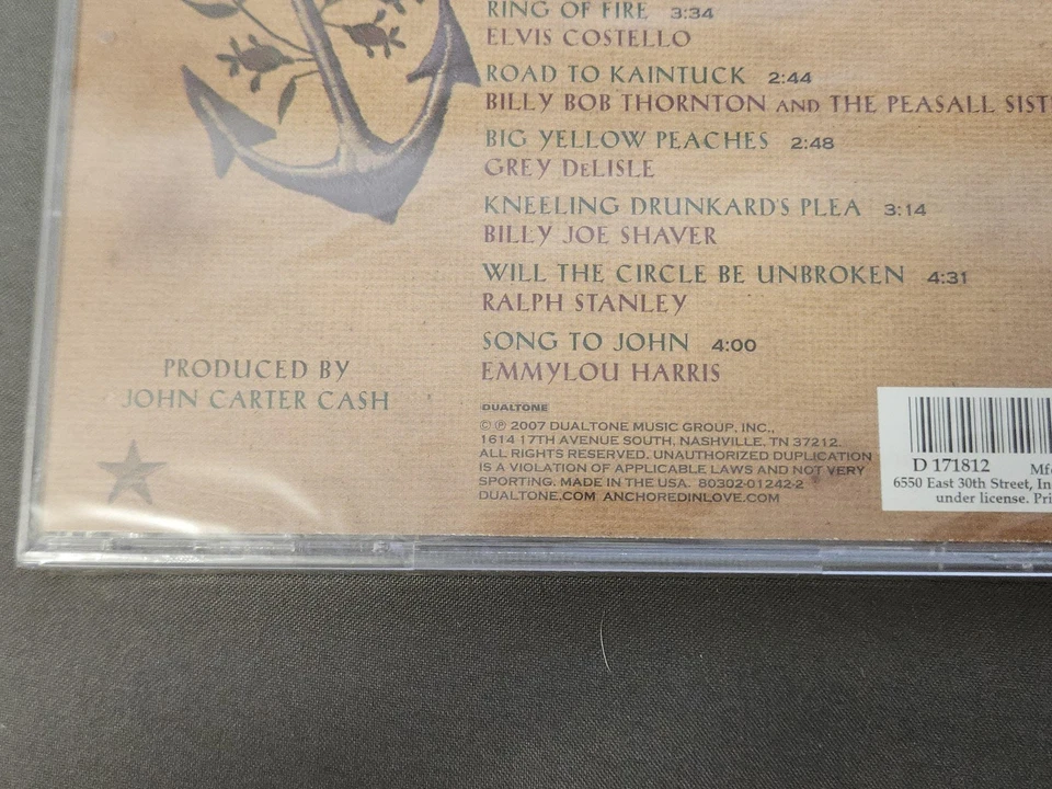Anchored in Love CD A Tribute to June Carter Cash 2007 Dualtone BMG Club Country Foto 3 de 4