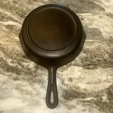 Birmingham Stove and Range cast iron skillet 8 in. #5 Red Mountain Series BSR 