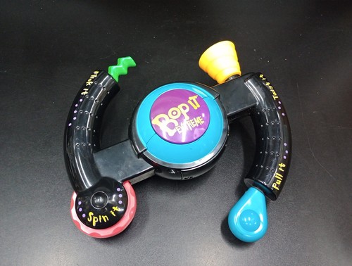 Bop It Extreme 1998 Hasbro Electronic Handheld Game Tested Works VTG Toy Retro