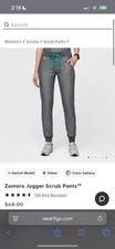 Grey Figs Zamora Scrub Jogger Large