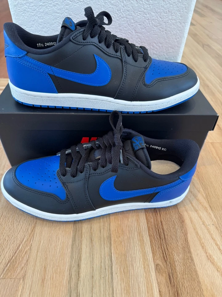 Talla 11.5 - Air Jordan 1 Retro '85 OG Low Royal Foto 4 de 4