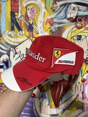 Ferrari F1 2014 Kimi Räikkönen Puma Original Cap - Signatur Print Driver