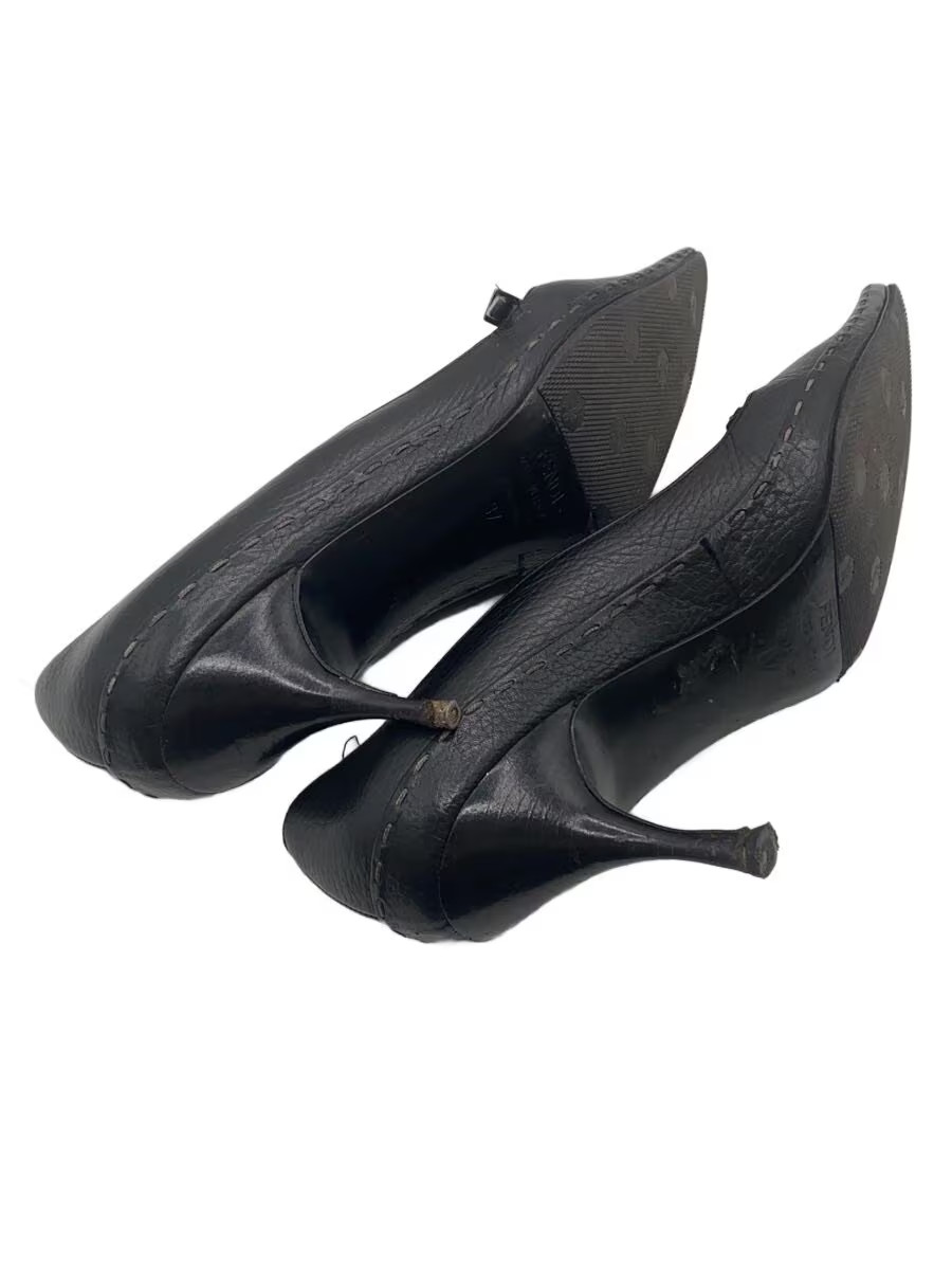 Fendi Pumps 37 Blk Leather Jli49 thumbnail 4