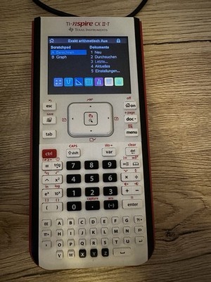 Texas Instruments TI-Nspire CX II-T  Grafikrechner Taschenrechner