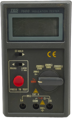 TES 1600 Isolationsmessgerät AC/DC 250/500/1000V Tester 1kV 2GOhm