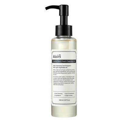 Klairs Gentle Black Fresh Cleansing Oil 150ml
