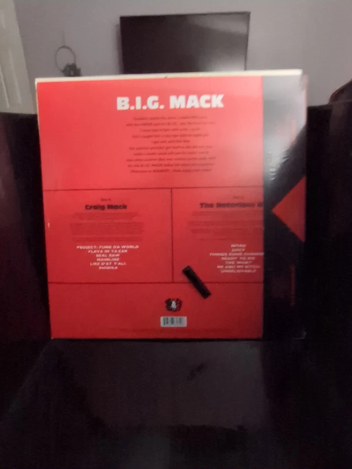 Sealed 12" LP/Cassette Craig Mack/Notorious B.I.G. B.I.G. Mack 2019 RSD Reissue - Image 2 of 2