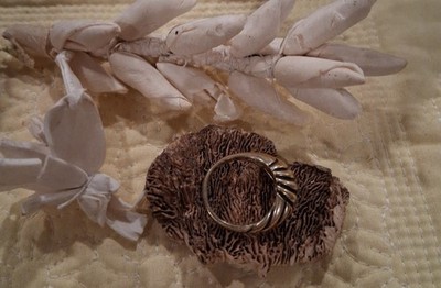 VINTAGE ESTATE 14k G.E. Espo Ring Size 6.75