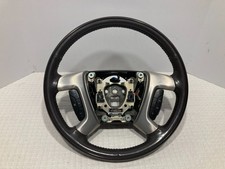 2007-13 Escalade Denali Leather Wo Heat Steering Wheel Wood Cocoa Brown Oem 2007-13 Escalade Denali Leather Wo Heat Steering Wheel Wood Cocoa Brown Oem
