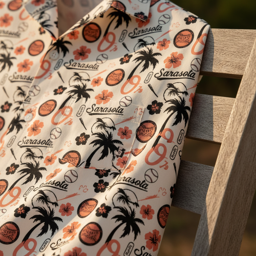 2026 Orioles Hawaiian Shirt Giveaway, Father's Day Gift Size S-5XL - Picture 6 of 8