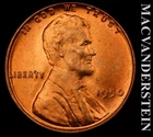 1950 Lincoln Wheat Cent - Red Choice Gem Brilliant Unc  No Reserve  #K4490