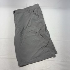 Wrangler Gray Relaxed Fit Cargo Shorts Casual Work Shorts 9in Inseam Men  s 48