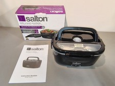 Salton Lonchera Eléctrica Calentador de Alimentos 3 en 1 Portátil Calentador de Alimentos Coche y Hogar NUEVO